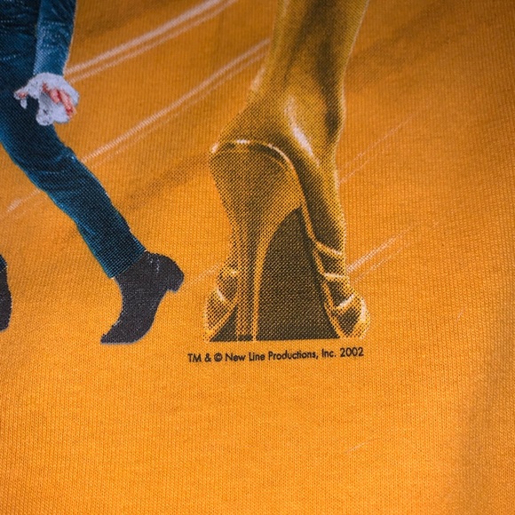 Vintage 2002 Austin Powers Goldmember Yellow Movie Promo Shirt - Picture 3 of 5